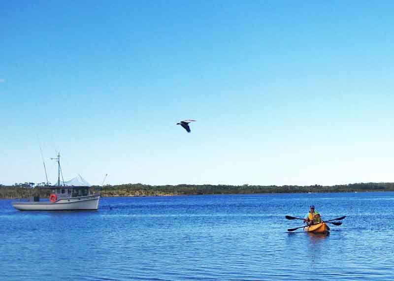 south-coast-glamping kayak