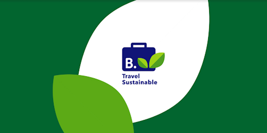 Image Booking.com logo for Travel Sustainable Program