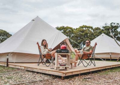 Bellbird Tents, Tathra Beach Eco Camp, NSW